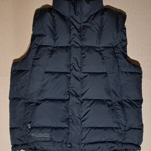 Columbia Black Puffer Vest